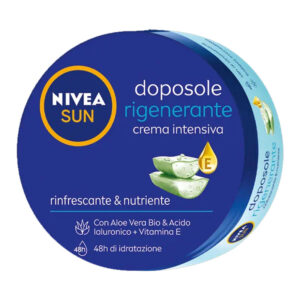 NIVEA SUN Crema Intensiva Doposole Rigenerante con estratto Aloe Vera e Acido Ialuronico 300ml