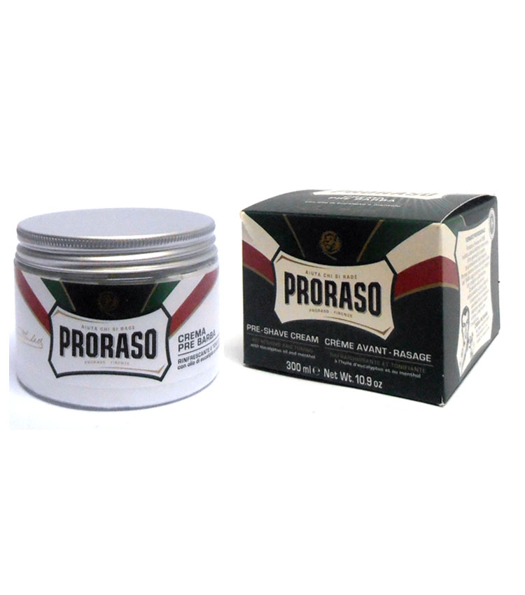 PRORASO CREMA PRE BARBA Rinfrescante e Tonificante 300ml Formato Professionale