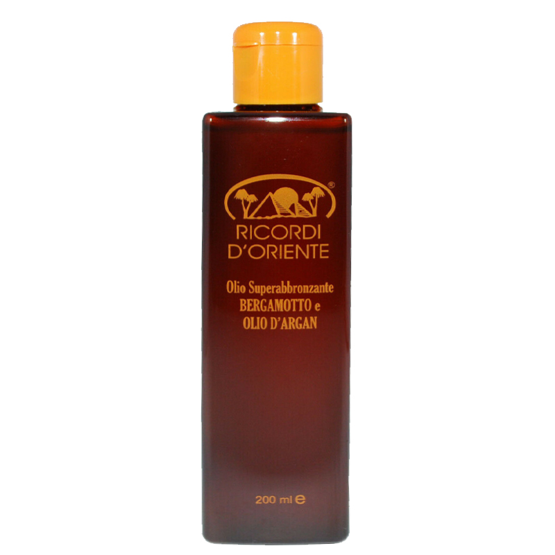 RICORDI D’ORIENTE Olio Superabbronzante Bergamotto E Olio D'argan 200 ml