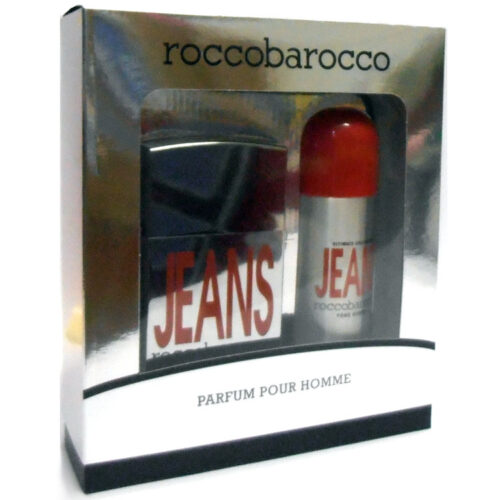 Cofanetto uomo ROCCOBAROCCO JEANS POUR HOMME edt 75ml + deodorante spray 150ml