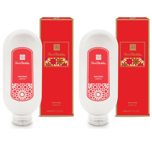 Stock 2pz RENATO BALESTRA POUR FEMME Shower Gel 400ml donna
