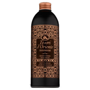 TESORI D'ORIENTE Bagno Crema Aromatico 500ml - Hammam Olio di Argan e Fiori di Arancio