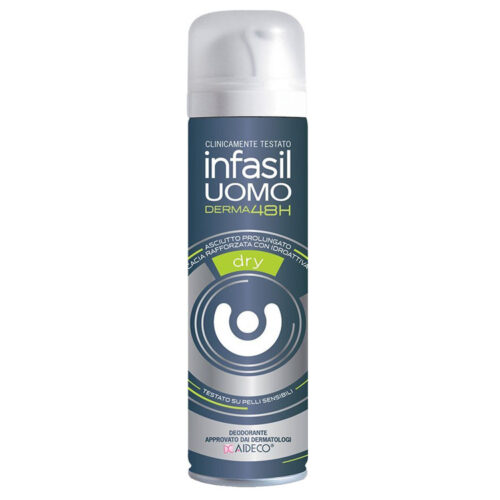INFASIL UOMO DERMA 48h DRY deodorante spray 150ml