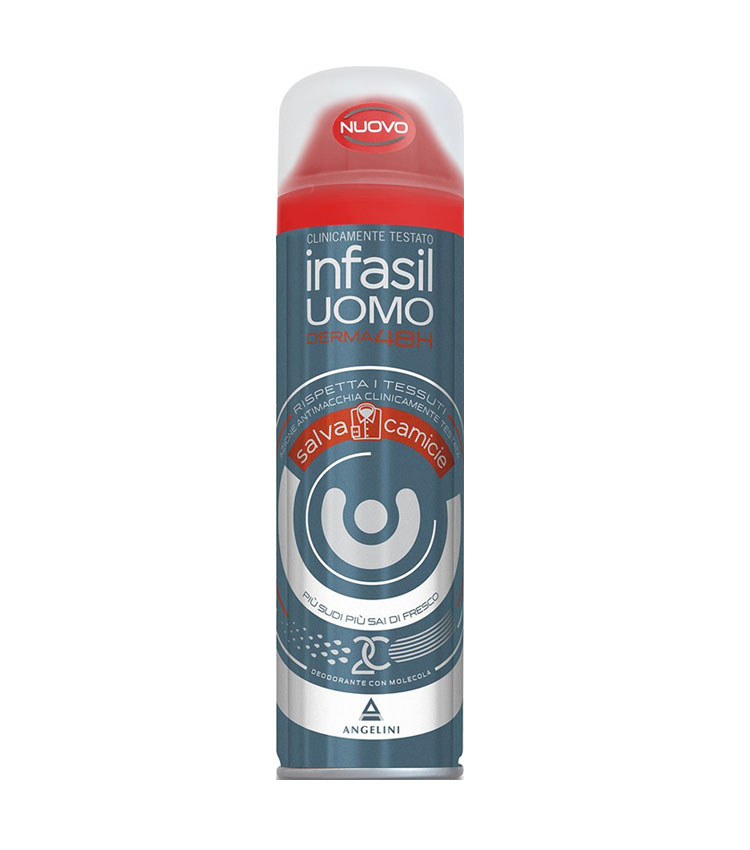 (image for) INFASIL UOMO DERMA 48h SALVA CAMICIE deodorante spray 150ml