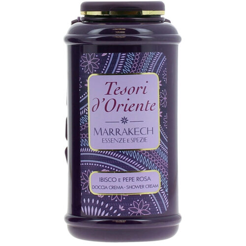 TESORI D'ORIENTE MARRAKECH IBISCO E PEPE ROSA Doccia Crema 250ml