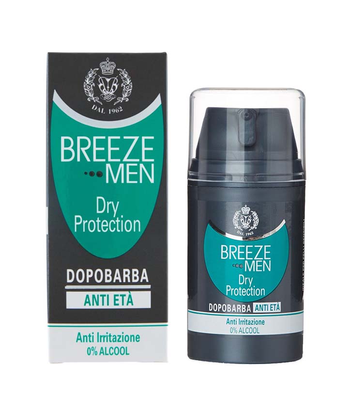 BREEZE MEN DRY PROTECTION Dopobarba Anti Età 75ml