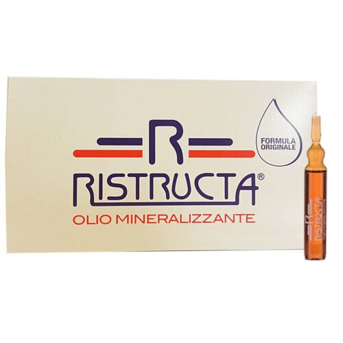RISTRUCTA Olio Mineralizzante per capelli 10 fiale 12ml