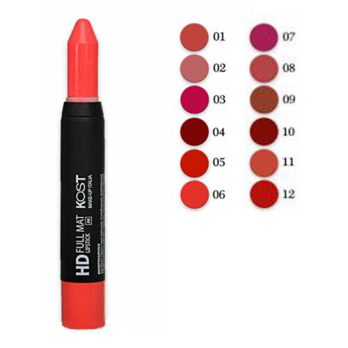 KOST HD FULL MAT LIPSTICK Rossetto Retraibile