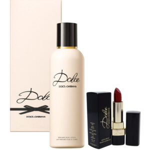 Cofanetto donna DOLCE & GABBANA DOLCE body lotion 100ml + rossetto labbra rouge