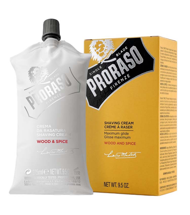 PRORASO WOOD AND SPICE Crema da Rasatura 275ml