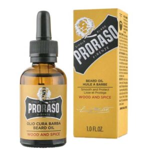 PRORASO WOOD AND SPICE Olio Cura Barba 30ml