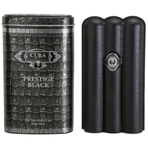 CUBA PRESTIGE BLACK FOR MEN edt 90ml uomo