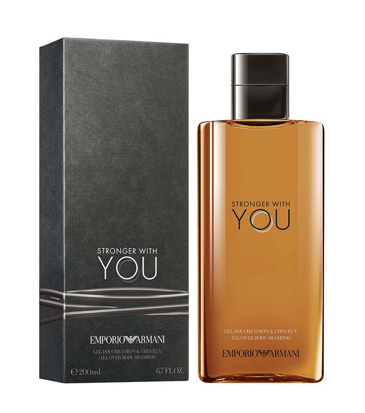 (image for) EMPORIO ARMANI STRONGER WITH YOU All-Over Body Shampoo doccia gel 200ml