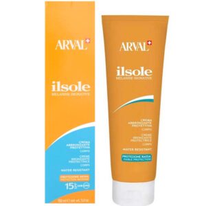 ARVAL Crema Abbronzante Protettiva corpo SPF 15 Protezione Media 150ml