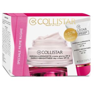 COLLISTAR Energia + Luminosità crema viso giorno SPF 20 50ml + 25ml OMAGGIO