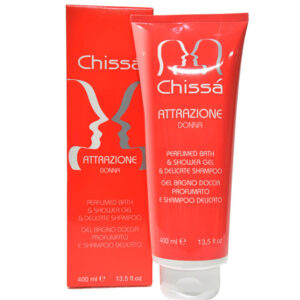 CHISSA' ATTRAZIONE DONNA Gel Bagno Doccia Profumato e Shampoo Delicato 400ml
