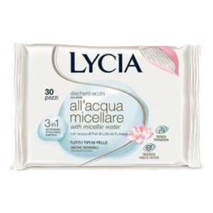 LYCIA Dischetti struccanti occhi All'acqua Micellare per tutti i tipi di pelle - 30 pz