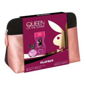Cofanetto donna PLAYBOY QUEEN OF THE GAME edt 40ml + shower gel 250ml + beauty