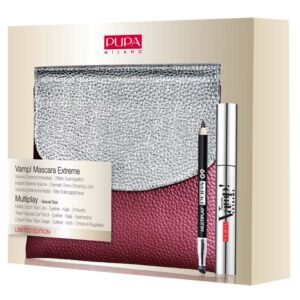 Cofanetto donna PUPA Vamp Extreme mascara occhi + Multiplay matita occhi + pochette