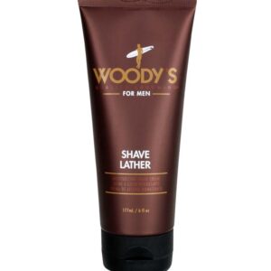 WOODY'S FOR MEN Shave Lather schiuma da barba 177ml