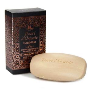 TESORI D'ORIENTE Sapone aromatico HAMMAM Olio di Argan e Fiori di arancio 125g