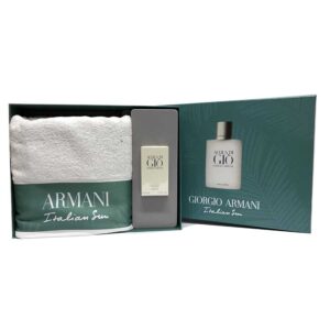 Cofanetto uomo GIORGIO ARMANI ACQUA DI GIÒ ITALIAN SUN edt 50ml + telo mare in cotone