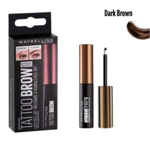MAYBELLINE TATTOO BROW Tinta per Sopracciglia dark brown