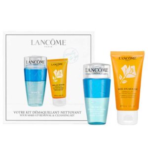 Lancome Kit struccante 75 ML Bi-Fasico + 75 ML Mousse Detergente