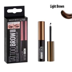 MAYBELLINE TATTOO BROW Tinta per Sopracciglia light brown