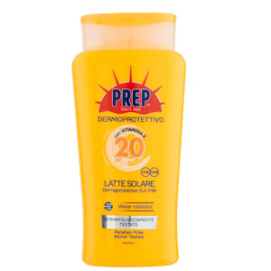 PREP LATTE SOLARE Dermoprotettivo con VITAMINA E SPF 20 200 ml