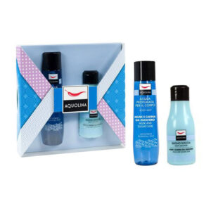 Cofanetto donna AQUOLINA Musk e Canna da Zucchero bagno doccia 125ml + acqua profumata corpo 150ml