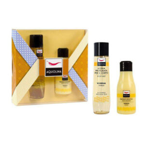 Cofanetto donna AQUOLINA VANIGLIA bagno doccia 125ml + acqua profumata corpo 150ml