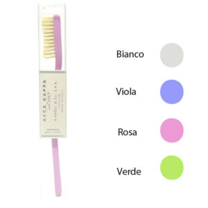 ACCA KAPPA Spazzolino da denti setole in nylon MORBIDO 649