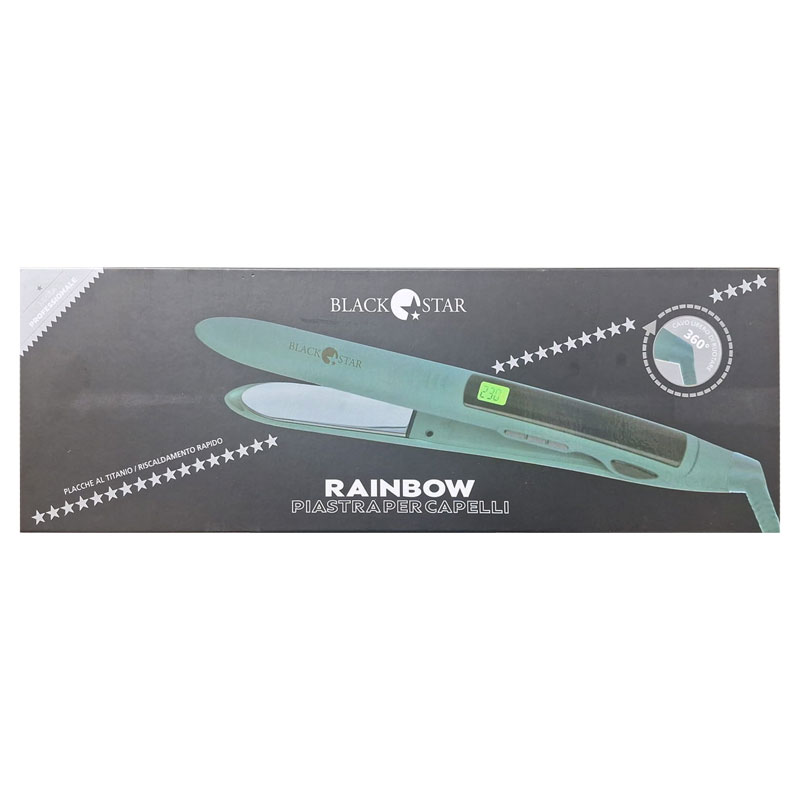 BLACKSTAR Rainbow piastra professionale per capelli - verde - immagine 2