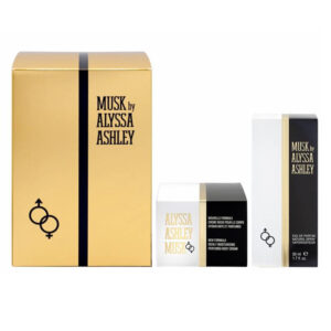 Cofanetto donna MUSK by ALYSSA ASHLEY edp 100ml + body cream 250ml