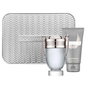 Cofanetto uomo INVICTUS PACO RABANNE edt 100ml + shower gel 100ml