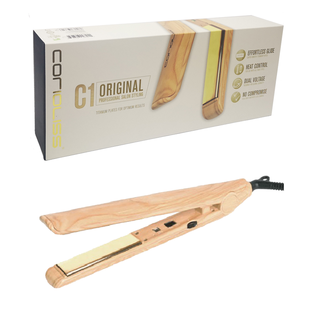 CORIOLISS C1 ORIGINAL Piastra per capelli Lite Wood - Legno Chiaro