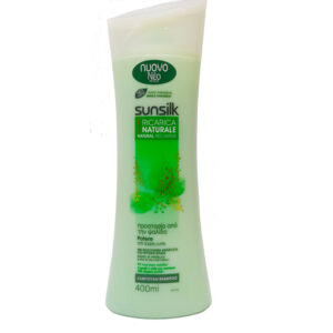 SUNSILK RICARICA NATURALE SHAMPOO Anti Doppie Punte capellii 350 ml