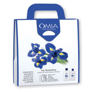 Cofanetto OMIA IRIS FLORENTINA bagno fiori 400ml + crema fluida corpo 250ml