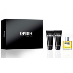 Cofanetto REPORTER For Men edt 75ml + AfterShave Balm 100ml + Shower Gel 100ml