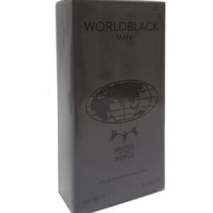 UNITED IN THE WORLD WORLDBLACK Man edt uomo 100ml