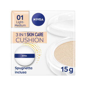 NIVEA Q10 ANTI-RUGHE POWER 3 in 1 Skin Care Cushion 15g - 01 LIGHT MEDIUM