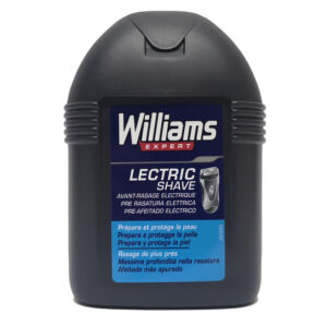 WILLIAMS EXPERT LECTRIC SHAVE Pre Rasatura Elettrica 100ml