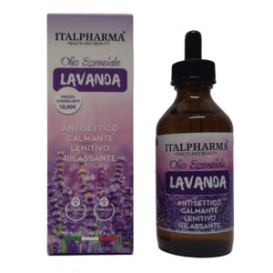 ITALPHARMA Olio Essenziale LAVANDA per Massaggio Antisettico e Lenitivo 100ml