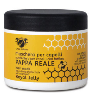 LINEA ITALIANA Maschera alla PAPPA REALE per Capelli Antiforfora 500ml