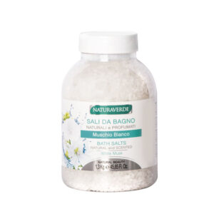 NATURAVERDE SALI DA BAGNO MUSCHIO BIANCO Naturali e Profumati 1,3kg