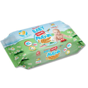 SETABLU SALVIETTINE BABY TRAVEL AVENA Soffici e Delicate 5,5pH - 20pz