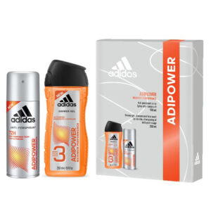 Cofanetto uomo ADIDAS ADIPOWER Deodorante 150ml + Shower Gel 250ml