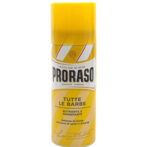 PRORASO Schiuma da barba nutriente e rigenerante tutte le barbe 50ml - 6pz