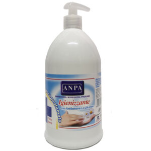 ANPA Sapone Liquido IGIENIZZANTE con Antibatterico e glicerina 1 Litro